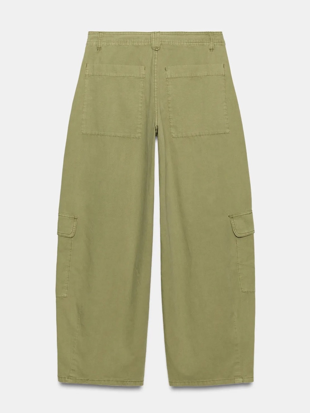 Zara OVERSIZED CARGO PANTS - Picture 4 of 6